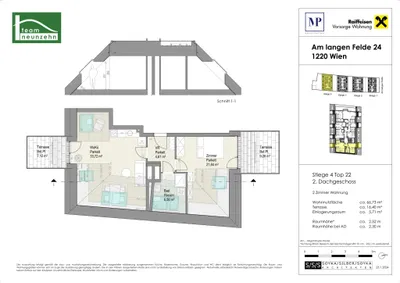 2-Zimmer-Wohnung kaufen in Wien – 66,73 m², € 492.700 – Bild 24 von 24