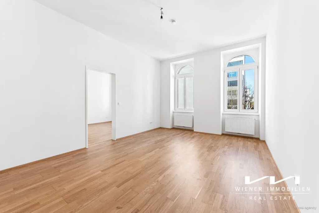 Attraktive, helle und sanierte 2 Zimmer Altbauwohnung - Ansicht 2