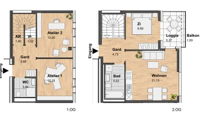 4-Zimmer-Wohnung mieten in Graz – 83,94 m², € 1.399 – Bild 2 von 16