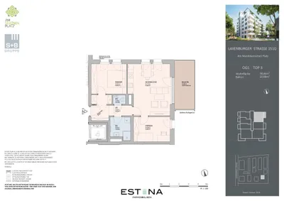 3-Zimmer-Wohnung kaufen in Wien – 58,46 m², € 450.000 – Bild 11 von 12