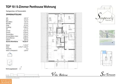 5-Zimmer-Wohnung kaufen in Gmunden – 143,42 m², € 1.695.000 – Bild 5 von 7