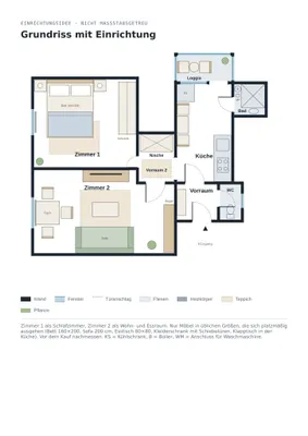 2-Zimmer-Wohnung kaufen in Klagenfurt – 40 m², € 135.000 – Bild 12 von 12