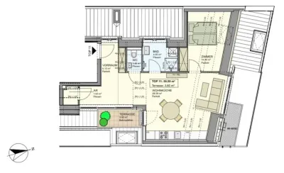 2-Zimmer-Wohnung mieten in Wien – 60,14 m², € 1.190 – Bild 15 von 15