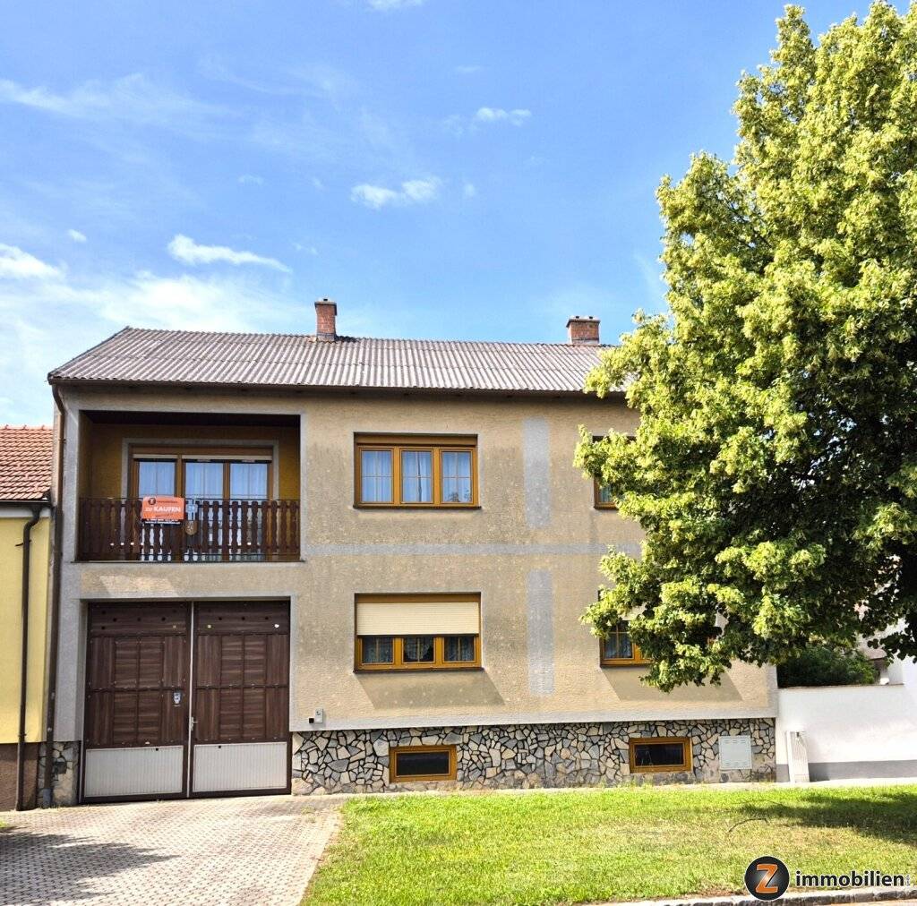 Ein-Zweifamilienhaus mit Innenhof und großer Halle!, Unterloisdorf