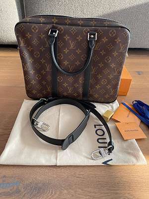 Louis Vuitton Tasche Serviette Aktentasche Businesstasche outlet braun