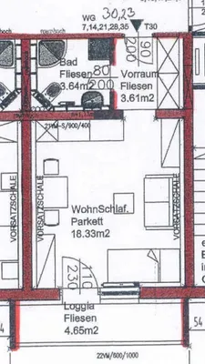 1-Zimmer-Wohnung mieten in Linz – 25,58 m², € 436 – Bild 5 von 5