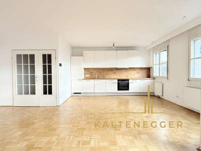 Helle, ruhige 120 m² Wohnung mit Loggia - im 3. Stock zum begrünten Innenhof hin – Bild 2
