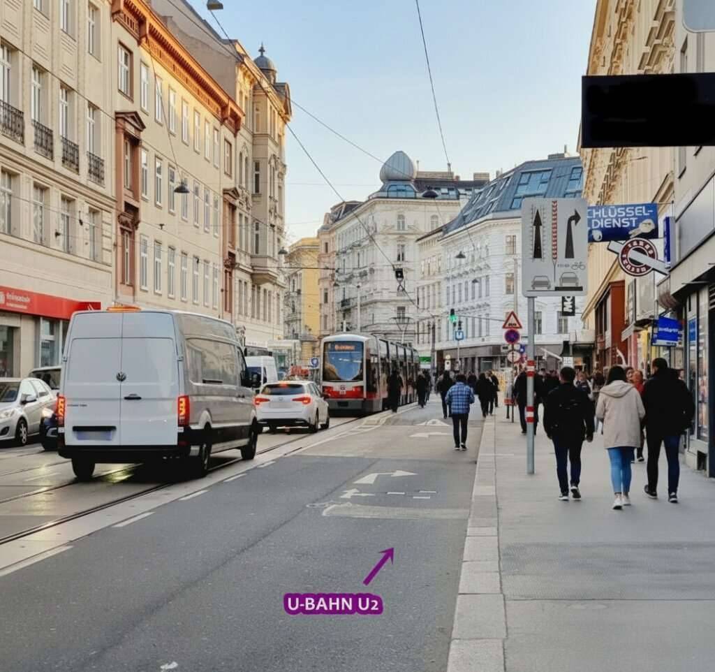 ++NEU++ Branchenfrei! TOP-Lage für Ihre Bäckerei/Patisserie (80-130m²) Perfekt gelegen an der Taborstraße, wenige Schritte von der U-Bahn entfernt! - Ansicht 3