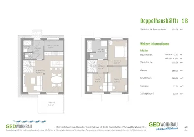 4-Zimmer-Haus kaufen in Tulln – 102,26 m², € 606.000 – Bild 6 von 7