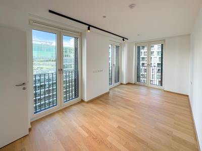 3-Zimmer-Wohnung mit 2 Bädern - Erstbezug in den DC Flats - zu mieten in 1220 Wien