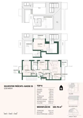4-Zimmer-Wohnung kaufen in Wien – 102,76 m², € 1.049.000 – Bild 12 von 12