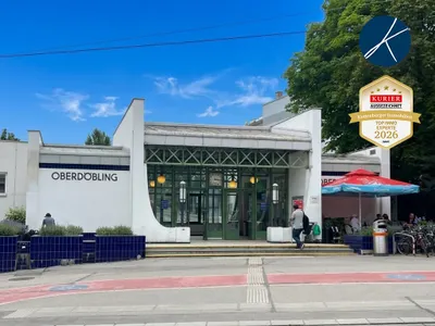 UNBEFRISTET: Direkt Bahnhof Oberdöbling S45 -mittlerer Zustand- Erdgeschoß