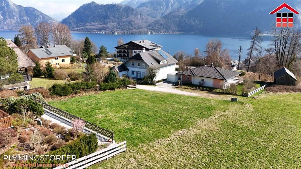 ID 1007 Baugrundstück in Unterach am Attersee mit Seeblick - Ansicht 2