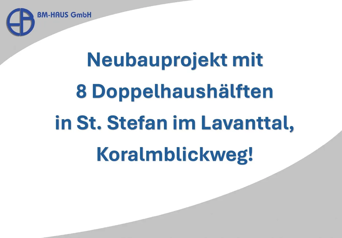 Neubauprojekt 8 Doppelhaushälften!!! - Ansicht 2