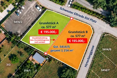 Grundstück kaufen in Eisenstadt – 585 m², € 195.000