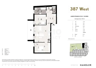 3-Zimmer-Wohnung kaufen in Wien – 75,14 m², € 590.500 – Bild 8 von 8