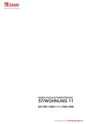 2-Zimmer-Wohnung mieten in Graz – 56,37 m², € 801 – Bild 3 von 5
