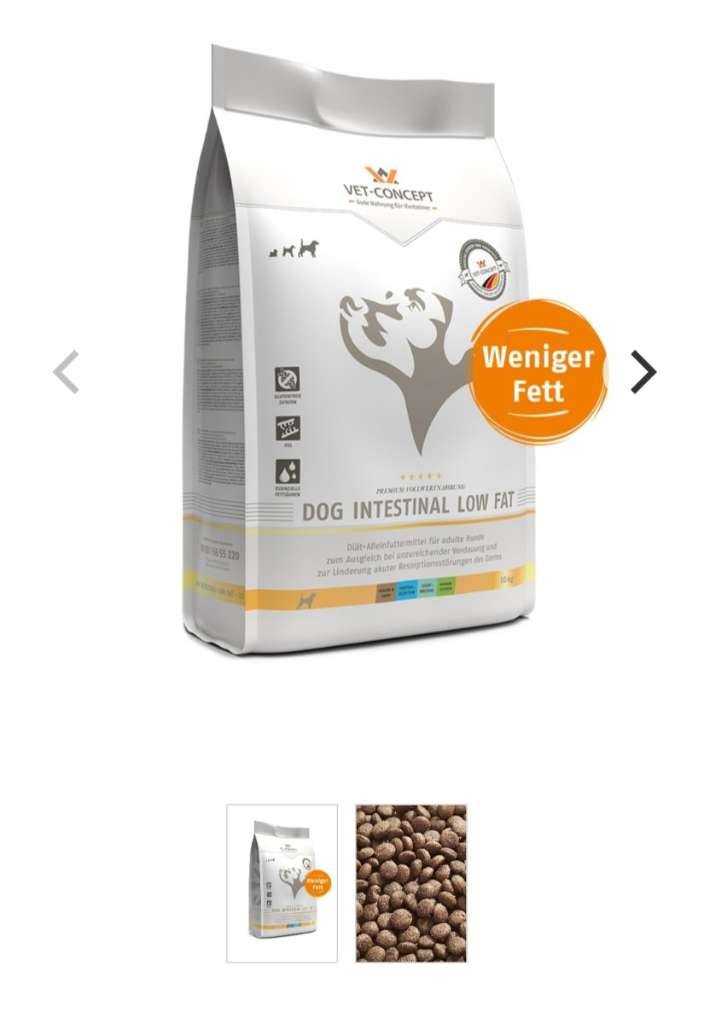 VET-CONCEPT intestinal low fat Hundefutter,  160,- (1230 Wien) - willhaben