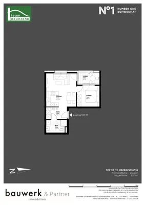 Immobilie kaufen in Bruck an der Leitha – 41,34 m², € 195.300 – Bild 14 von 14