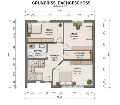 4-Zimmer-Haus kaufen in Gänserndorf – 127,85 m², € 499.000 – Bild 11 von 12