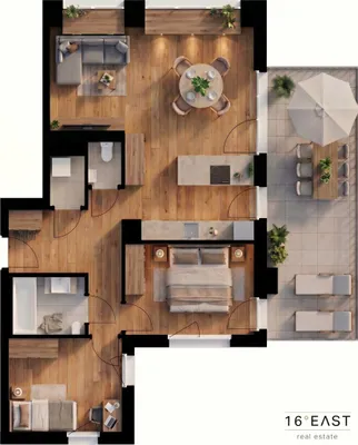 3-Zimmer-Wohnung kaufen in Wien – 75,7 m², € 514.755 – Bild 3 von 8