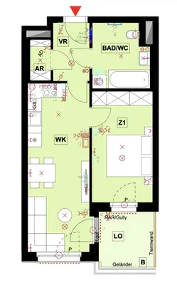 2-Zimmer-Wohnung kaufen in Wien – 50 m², € 274.990 – Bild 10 von 10