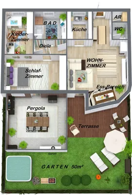 3-Zimmer-Wohnung kaufen in Graz – 77,38 m², € 290.000 – Bild 2 von 2