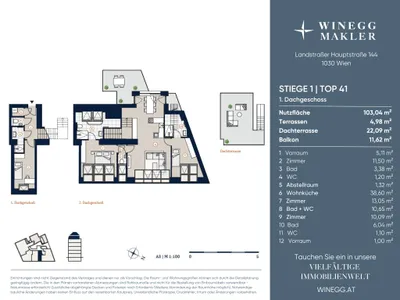 4-Zimmer-Wohnung kaufen in Wien – 103,04 m², € 1.379.000 – Bild 22 von 22