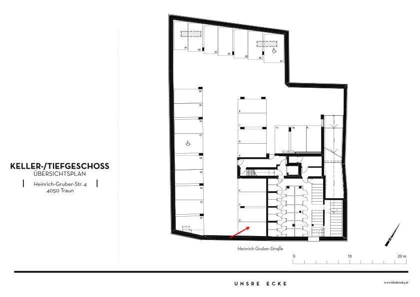 Tiefgaragenparkplatz zu vermieten - Ansicht 2