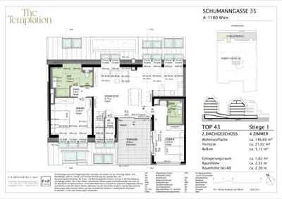Immobilie kaufen in Wien – 146,6 m², € 1.378.100 – Bild 29 von 30