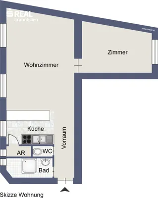 2-Zimmer-Wohnung kaufen in Wien – 85 m², € 438.000 – Bild 8 von 9