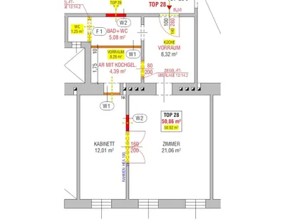 2-Zimmer-Wohnung kaufen in Wien – 51 m², € 349.900 – Bild 18 von 18