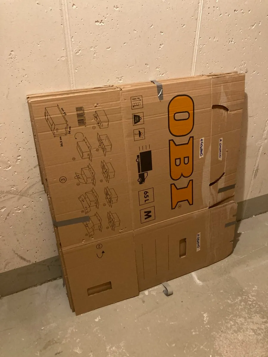 Umzugskartons Obi M 5 Stk, € 5,- (3430 Tulln an der Donau)