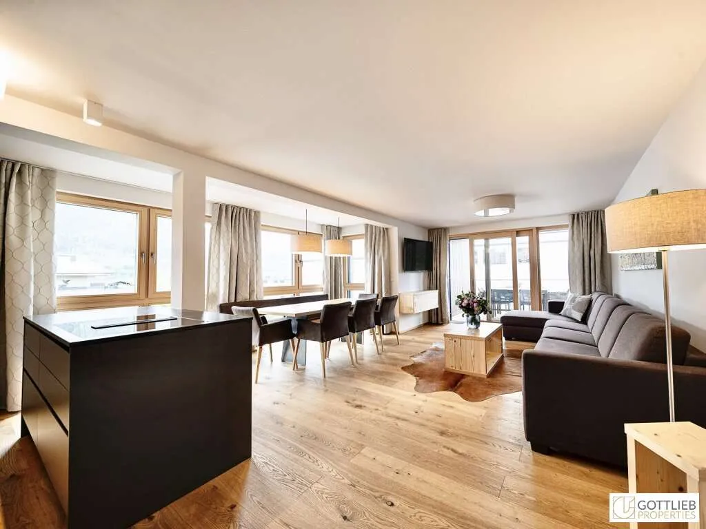 Bestlage Pinzgau mit ca. 6% Rendite! Sonniges 4-Zimmer-Apartment mit zwei Terrassen sowie Aussenpool - Widok 3