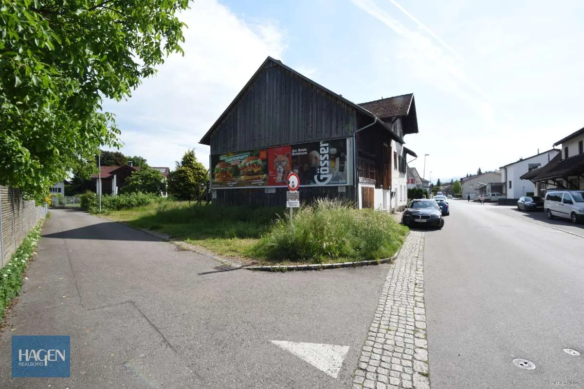 Zentrales Grundstück mit Entwicklungspotenzial in Lustenau - Ansicht 2
