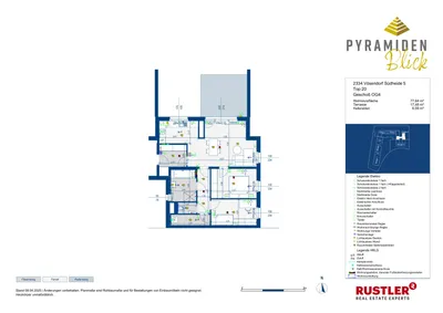 3-Zimmer-Wohnung kaufen in Mödling – 77,64 m², € 437.600 – Bild 2 von 8