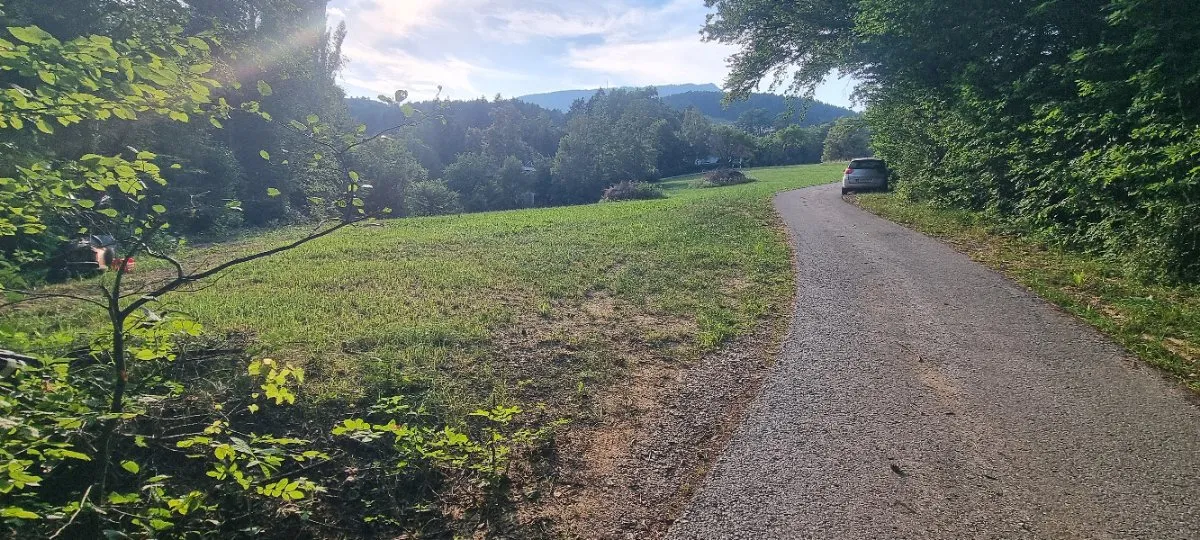 Baugrundstück (Gesamtfläche 4367 m² wovon 1500 m² Bauland*) in absoluter Grün- und Ruhelage! - Ansicht 3