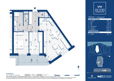3-Zimmer-Wohnung kaufen in Wiener Neustadt Land – 75,78 m², € 358.500 – Bild 7 von 7