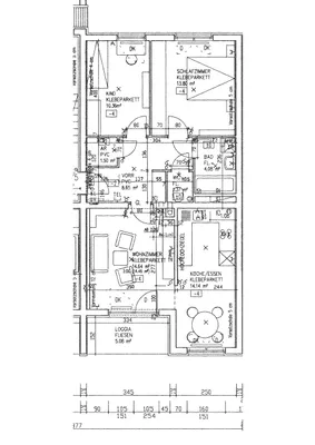 3-Zimmer-Wohnung mieten in Linz Land – 73,44 m², € 770 – Bild 4 von 4