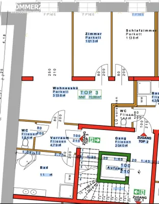 3-Zimmer-Wohnung mieten in Neunkirchen – 70,88 m², € 842 – Bild 14 von 14