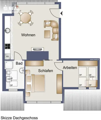 2-Zimmer-Wohnung kaufen in Wien – 56,84 m², € 360.000 – Bild 14 von 15