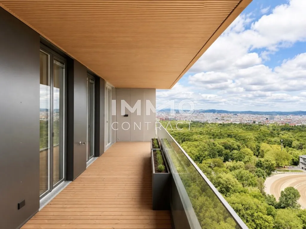 Provisionsfrei: 21. Etage - Skyline Living am PRATER mit ROOFTOP POOL - Ansicht 2