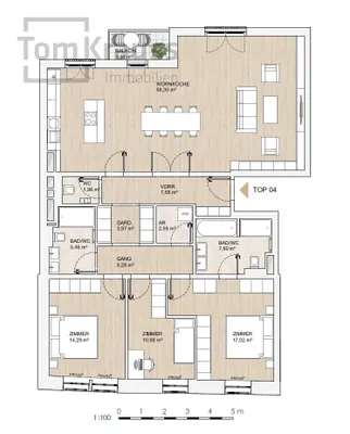 4-Zimmer-Wohnung kaufen in Wien – 134,73 m², € 1.227.500 – Bild 14 von 16