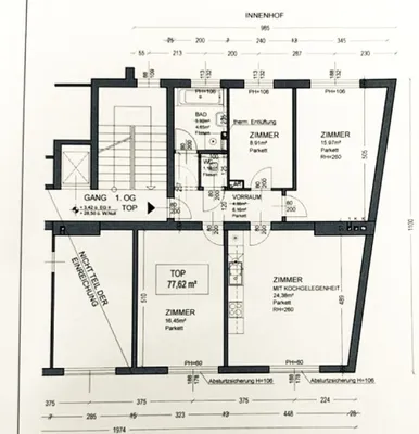 4-Zimmer-Immobilie kaufen in Wien – 77,62 m², € 349.000 – Bild 18 von 18