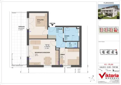 3-Zimmer-Wohnung kaufen in Salzburg-Umgebung – 61,98 m², € 368.000 – Bild 4 von 6