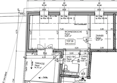 2-Zimmer-Wohnung mieten in Neunkirchen – 53,02 m², € 704 – Bild 13 von 13