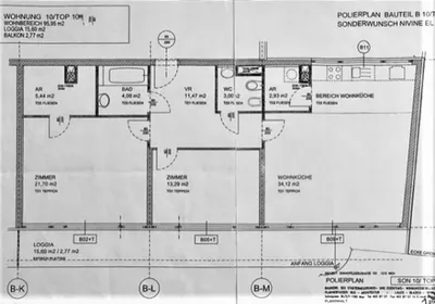 3-Zimmer-Wohnung mieten in Wien – 112 m², € 1.695 – Bild 3 von 29