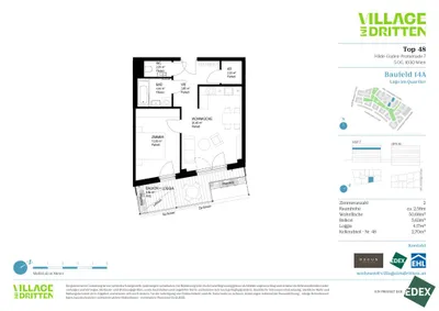 2-Zimmer-Wohnung kaufen in Wien – 50,68 m², € 404.100 – Bild 11 von 11