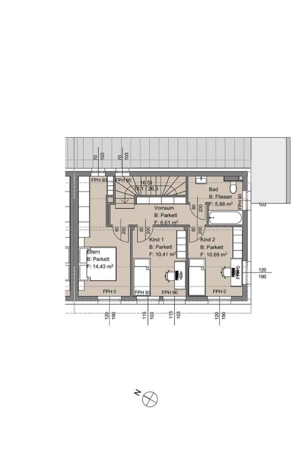 Leistbarer Neubau - Reihenhaus in Gmünd – pohled 3