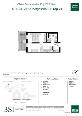 1-Zimmer-Wohnung kaufen in Wien – 34,63 m², € 358.000 – Bild 34 von 34